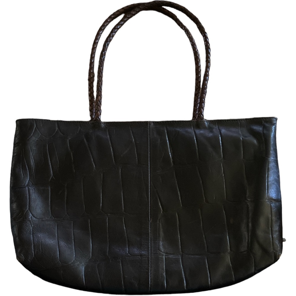 Falor La Borse brown genuine leather purse